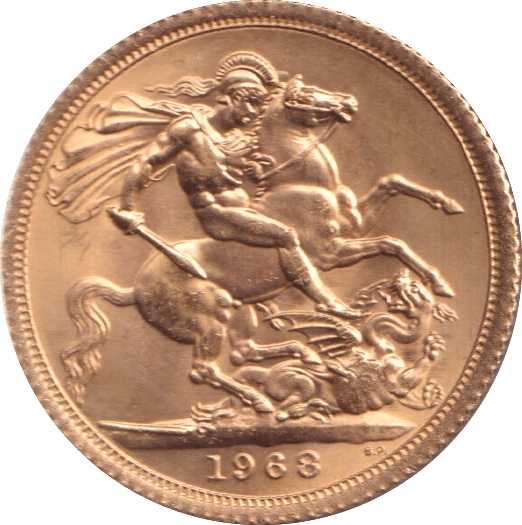 1968 GOLD SOVEREIGN ( AUNC ) - SOVEREIGN - Cambridgeshire Coins