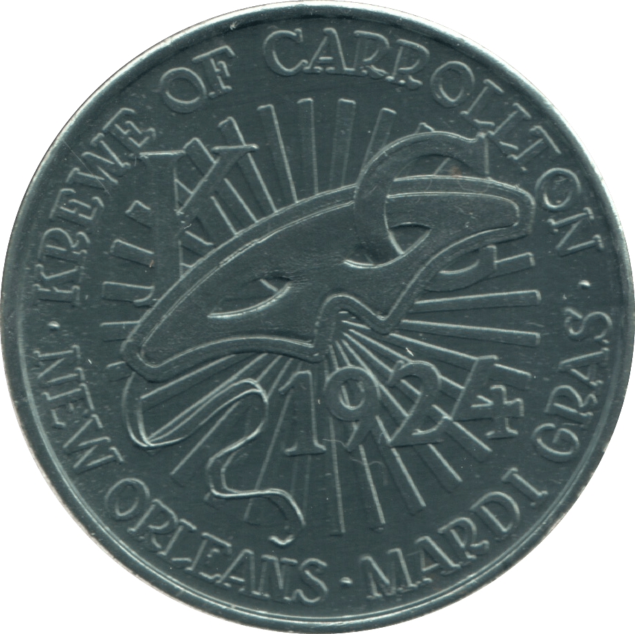 1970 NEW ORLEANS MARDI GRAS TOKEN - OTHER TOKENS - Cambridgeshire Coins