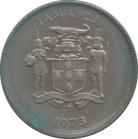 1973 FIVE CENTS JAMAICA ( PROOF ) - WORLD COINS - Cambridgeshire Coins