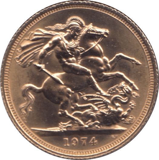 1974 SOVEREIGN ( UNC ) - Sovereign - Cambridgeshire Coins