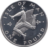 1978 PLATINUM PROOF ONE POUND ISLE OF MAN - Platinum Coins - Cambridgeshire Coins