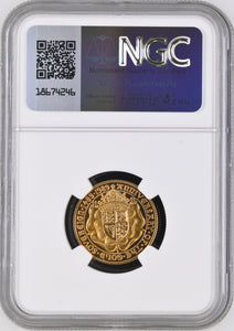 1989 GOLD PROOF SOVEREIGN ANNIVERSARY ( NGC ) PF 69 ULTRA CAMEO - NGC GOLD COINS - Cambridgeshire Coins