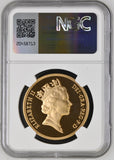 1993 GOLD PROOF £5 SOVEREIGN ( NGC ) PF 68 ULTRA CAMEO - NGC GOLD COINS - Cambridgeshire Coins