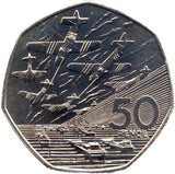 1994 FIFTY PENCE 50P BRILLIANT UNCIRCULATED NORMANDY D - DAY BU - 50p BU - Cambridgeshire Coins