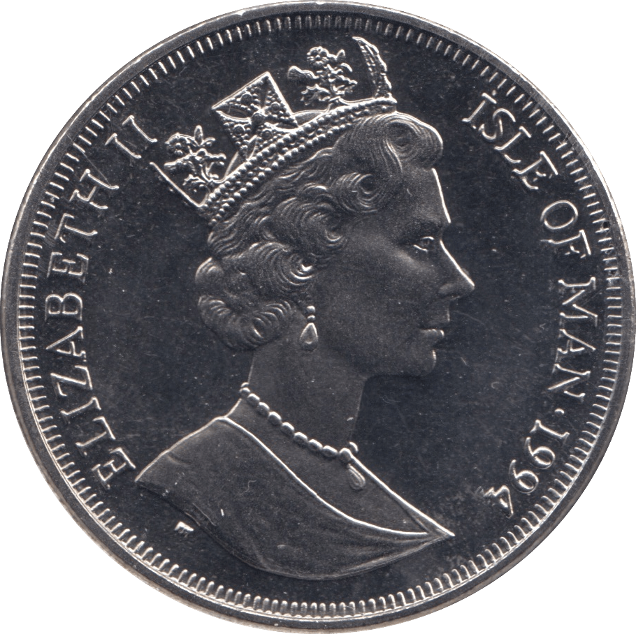 1994 ONE CROWN ISLE OF MAN F292 - WORLD COINS - Cambridgeshire Coins