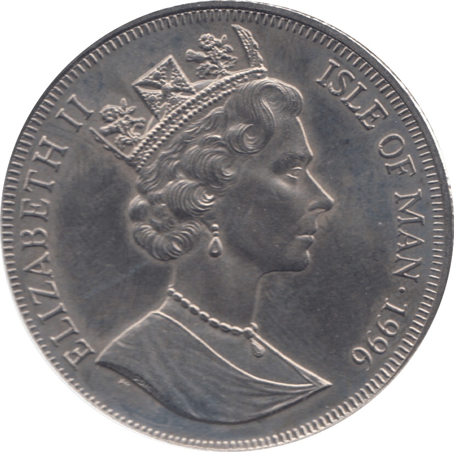 1996 ONE CROWN QUEEN ELIZABETH 70TH BIRTHDAY WORLD COINS Cambridgeshire ...