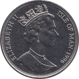 1996 ONE CROWN - WORLD COINS - Cambridgeshire Coins