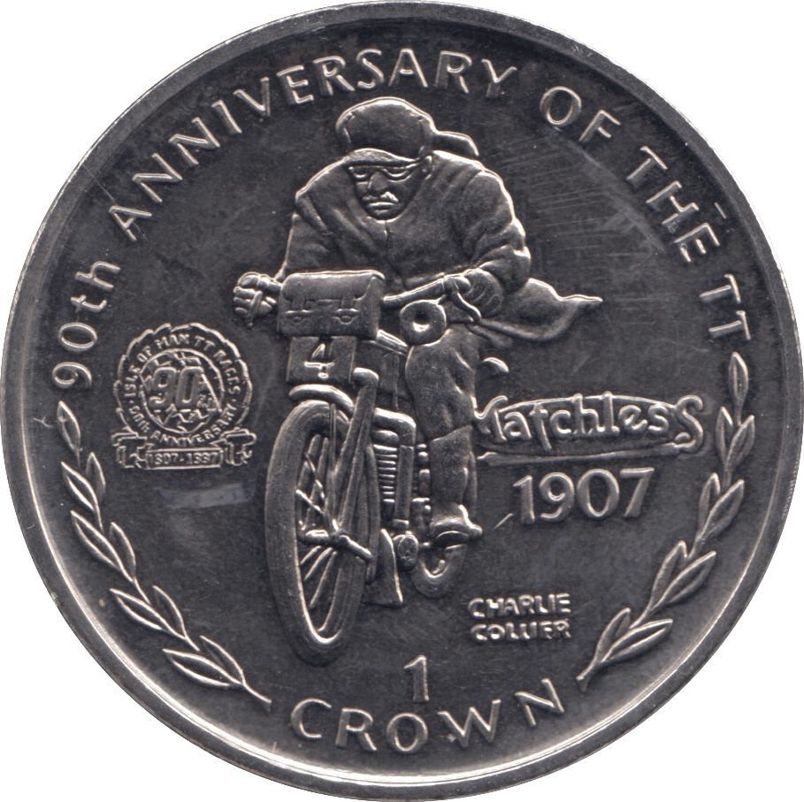 1997 ONE CROWN F136 - WORLD COINS - Cambridgeshire Coins