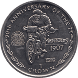 1997 ONE CROWN F136 - WORLD COINS - Cambridgeshire Coins