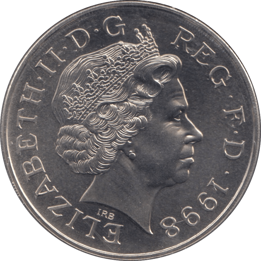 1998 FIVE POUNDS UK F308 - WORLD COINS - Cambridgeshire Coins