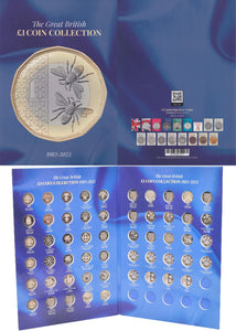 NEW 2025 UK £1 COIN HUNT ALBUM