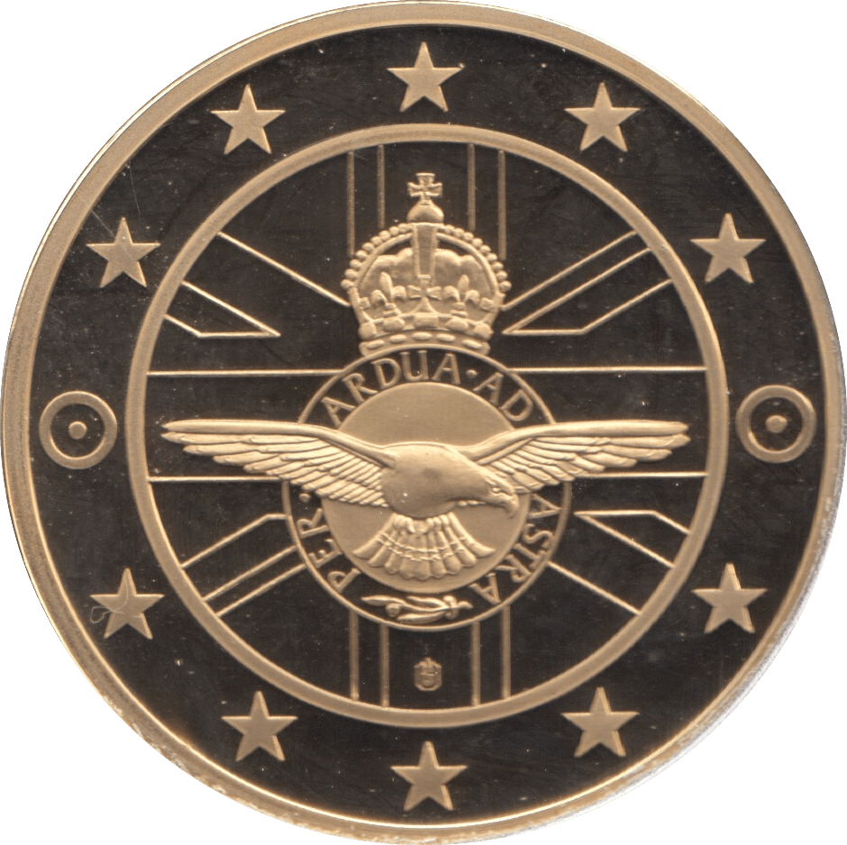 2000 BRITISH MILITARY AIRCRAFT COIN UNITED KINGDOM BOEING FLYING ...