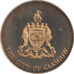 2000 CITY OF GLASGOW MEDALLION M24 - MEDALS & MEDALLIONS - Cambridgeshire Coins