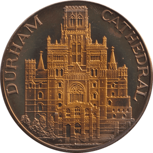 2000 DURHAM CATHEDRAL MEDALLION M47 - MEDALS & MEDALLIONS - Cambridgeshire Coins