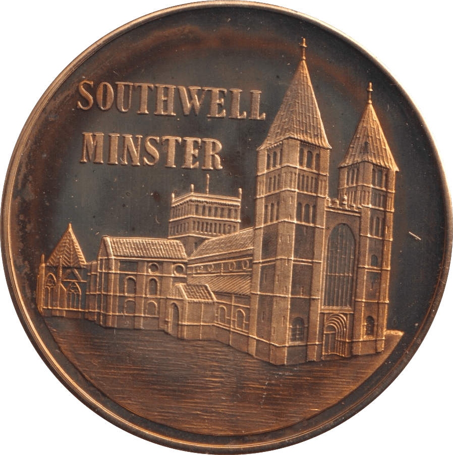 2000 SOUTHWELL MINSTER MEDALLION M34 - MEDALS & MEDALLIONS - Cambridgeshire Coins