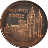 2000 SOUTHWELL MINSTER MEDALLION M34 - MEDALS & MEDALLIONS - Cambridgeshire Coins