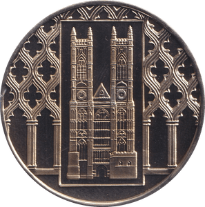 2000 WESTMINSTER ABBEY MEDALLION M31 - MEDALS & MEDALLIONS - Cambridgeshire Coins