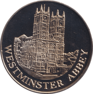 2000 WESTMINSTER ABBEY MEDALLION M31 - MEDALS & MEDALLIONS - Cambridgeshire Coins