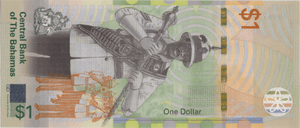2002 ONE DOLLAR BANKNOTE BAHAMAS REF 956 - World Banknotes - Cambridgeshire Coins