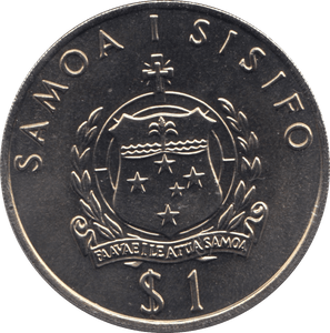 2002 ONE DOLLAR SAMOA F522 - WORLD COINS - Cambridgeshire Coins