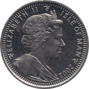 2002 QUEEN ELIZABETH II CROWN COIN F115 - CROWN - Cambridgeshire Coins