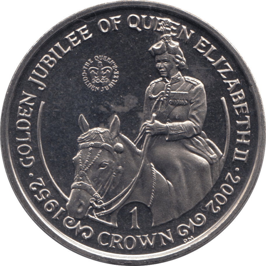 2002 QUEEN ELIZABETH II CROWN COIN F115 - CROWN - Cambridgeshire Coins