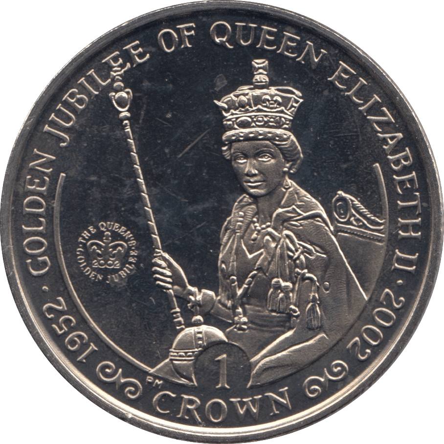 2002 QUEEN ELIZABETH II CROWN COIN F116 - CROWN - Cambridgeshire Coins