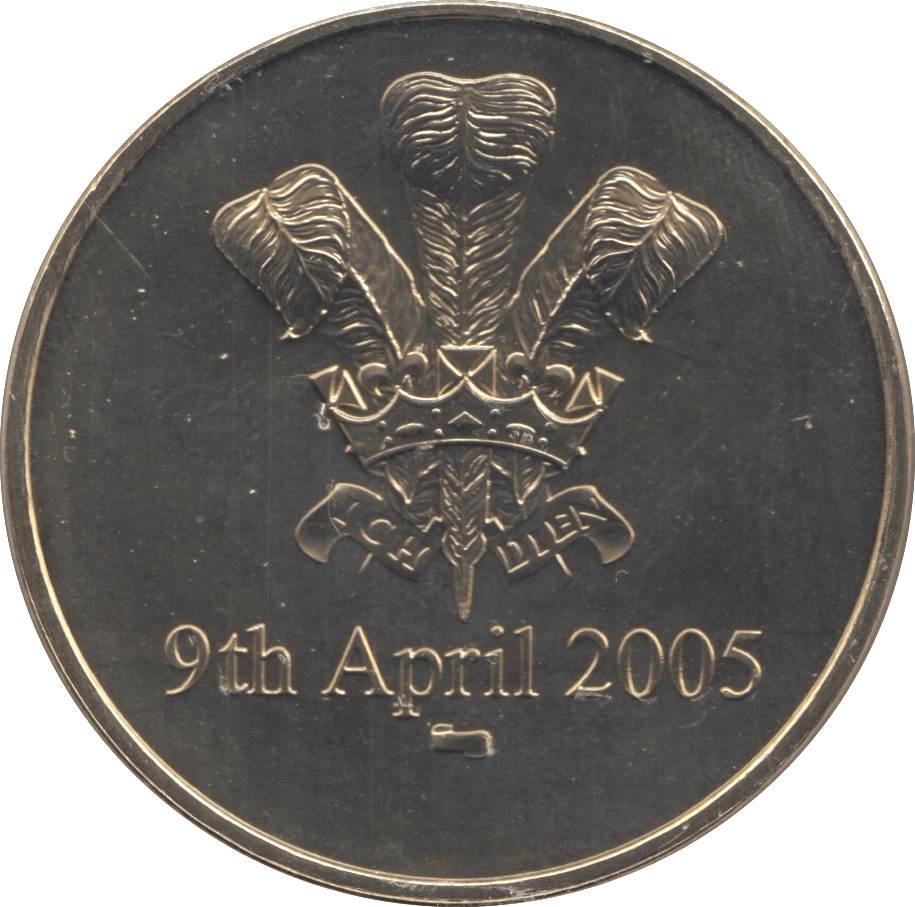 2005 KING CHARLES III AND CAMILLA COMMEMORATIVE MEDAL F186 - MEDALS & MEDALLIONS - Cambridgeshire Coins