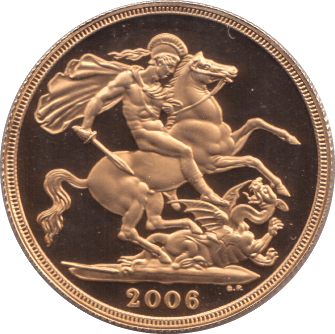 2006 GOLD DOUBLE SOVEREIGN TWO POUNDS ( PROOF ) - Double Sovereign - Cambridgeshire Coins