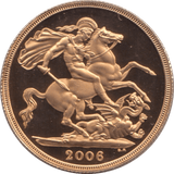 2006 GOLD DOUBLE SOVEREIGN TWO POUNDS ( PROOF ) - Double Sovereign - Cambridgeshire Coins