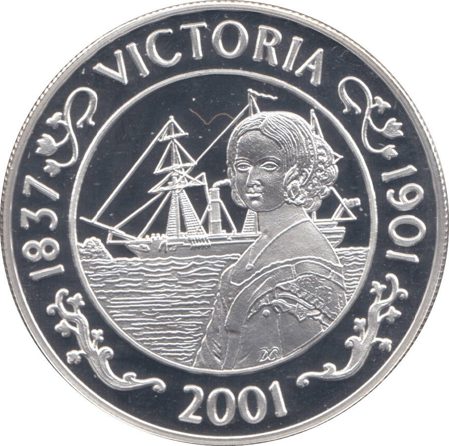 2006 SILVER PROOF 50p COMMEMORATIVE COIN QUEEN VICTORIA ST HELENA - SILVER WORLD COINS - Cambridgeshire Coins