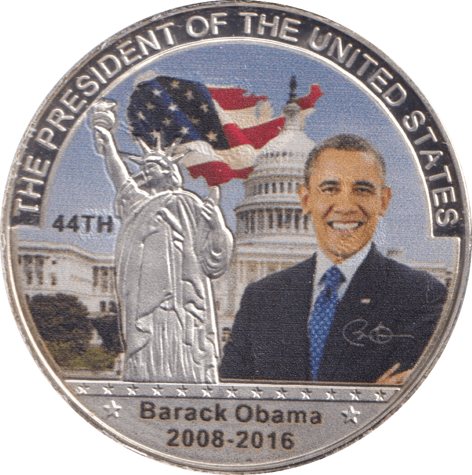 2008 - 2016 BARACK OBAMA USA - WORLD COINS - Cambridgeshire Coins