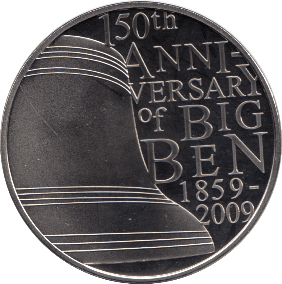 2009 50TH ANNIVERSARY OF BIG BEN MEDALLION - MEDALS & MEDALLIONS - Cambridgeshire Coins