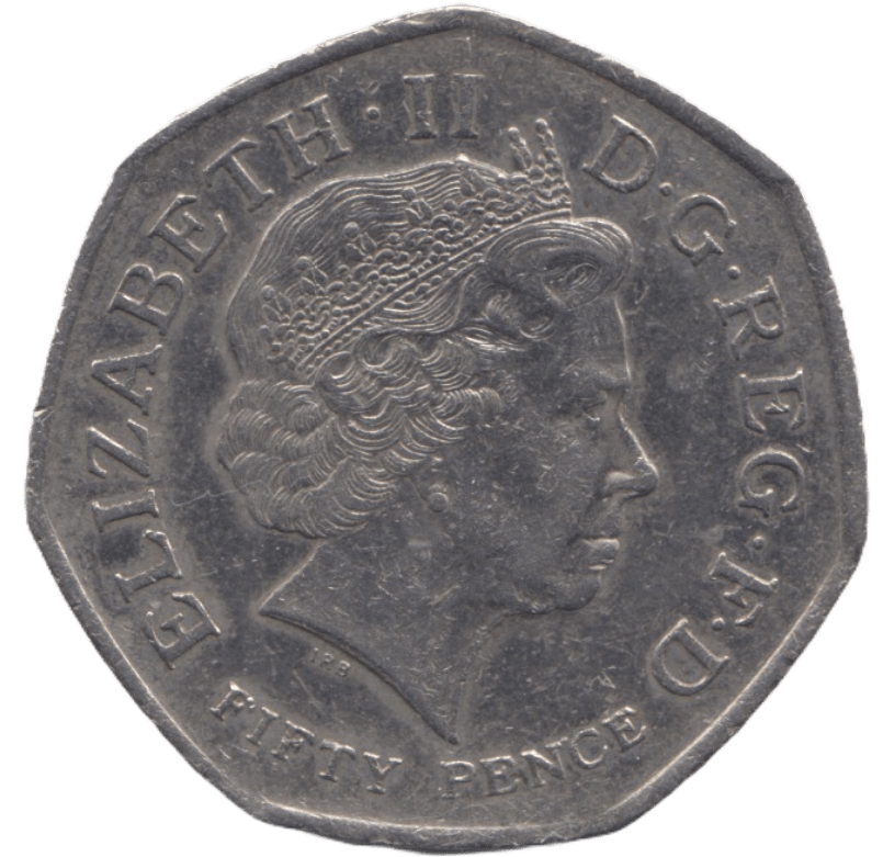 2009 CIRCULATED 50P KEW GARDENS REF 2A - 50P CIRCULATED - Cambridgeshire Coins