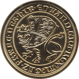 2009 GOLD PLATED SILVER MILLIONAIRES COLLECTION EDWARD III DOUBLE LEOPARD - SILVER WORLD COINS - Cambridgeshire Coins