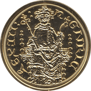 2009 GOLD PLATED SILVER MILLIONAIRES COLLECTION HENRY III PENNY - SILVER WORLD COINS - Cambridgeshire Coins