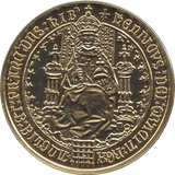 2009 GOLD PLATED SILVER MILLIONAIRES COLLECTION HENRY VII DOUBLE LEOPARD - SILVER WORLD COINS - Cambridgeshire Coins