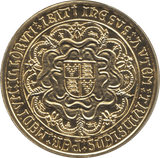 2009 GOLD PLATED SILVER MILLIONAIRES COLLECTION HENRY VII DOUBLE LEOPARD - SILVER WORLD COINS - Cambridgeshire Coins