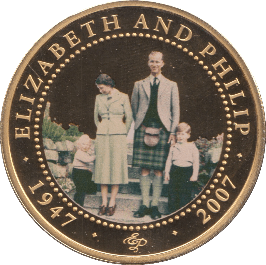 2009 ONE DOLLAR COOK ISLANDS ELIZABETH AND PHILIP 33 - ONE DOLLAR - Cambridgeshire Coins