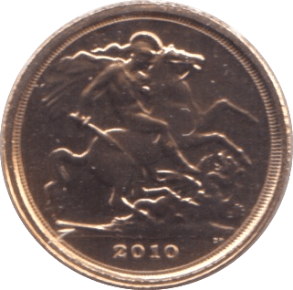 2010 GOLD QUARTER SOVEREIGN ( BU ) - QUARTER SOVEREIGN - Cambridgeshire Coins
