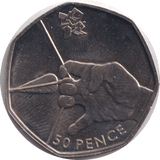 2011 FIFTY PENCE BRILLIANT UNCIRCULATED - 50p BU - Cambridgeshire Coins