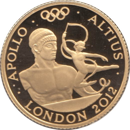 2011 OLYMPICS 2012 GOLD PROOF £25 APOLLO UNITED KINGDOM - GOLD WORLD COINS - Cambridgeshire Coins