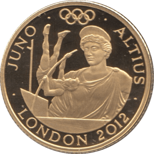 2011 OLYMPICS 2012 GOLD PROOF £25 JUNO UNITED KINGDOM - GOLD WORLD COINS - Cambridgeshire Coins