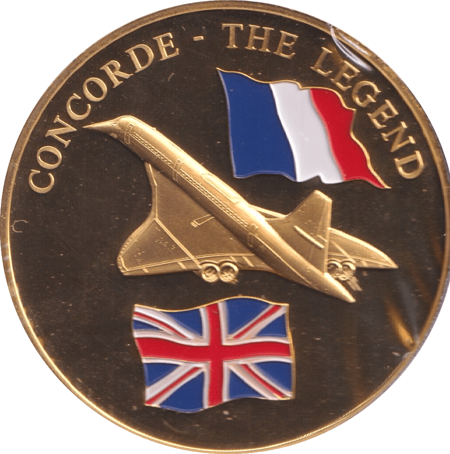 2012 CONCORDE - THE LEGEND COIN F256 - WORLD COINS - Cambridgeshire Coins