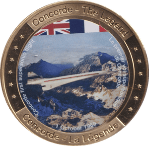 2012 CONCORDE - THE LEGEND COIN F258 - WORLD COINS - Cambridgeshire Coins