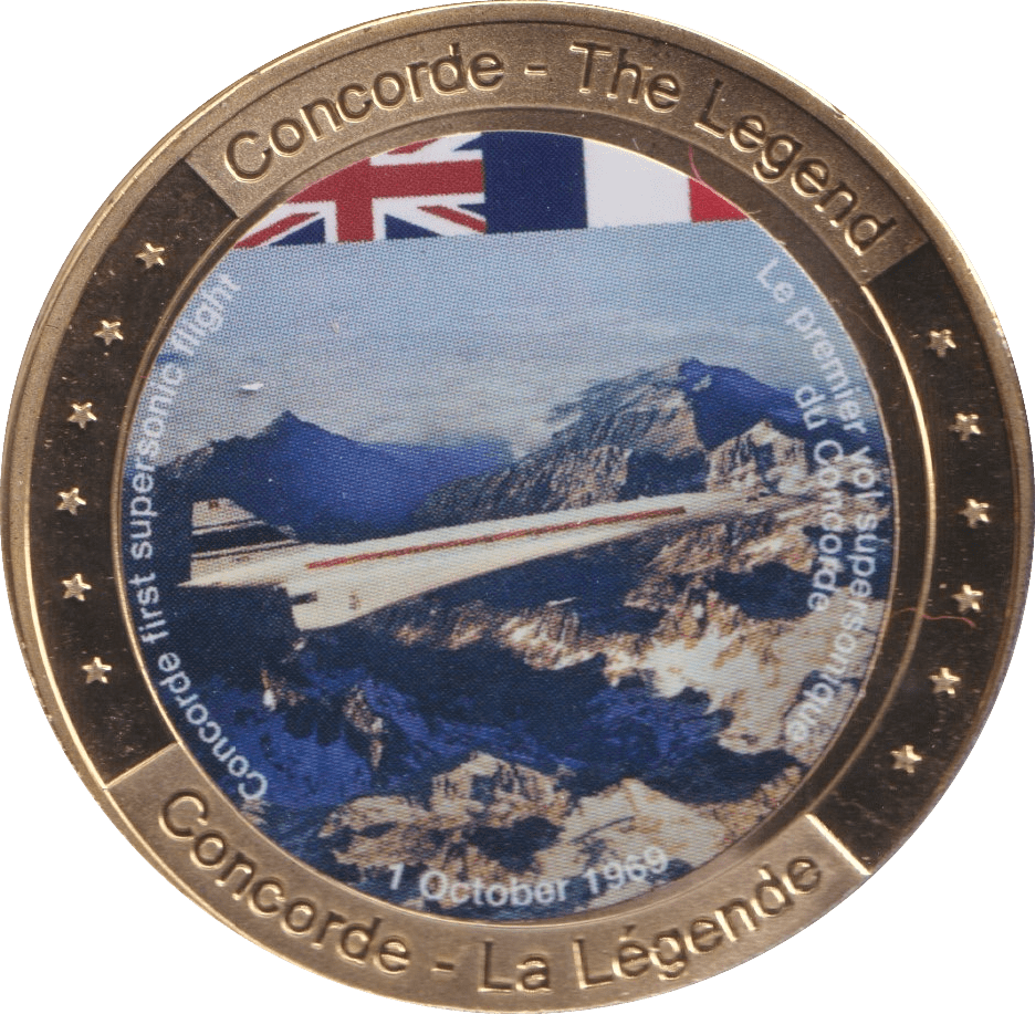 2012 CONCORDE - THE LEGEND COIN F258 - WORLD COINS - Cambridgeshire Coins