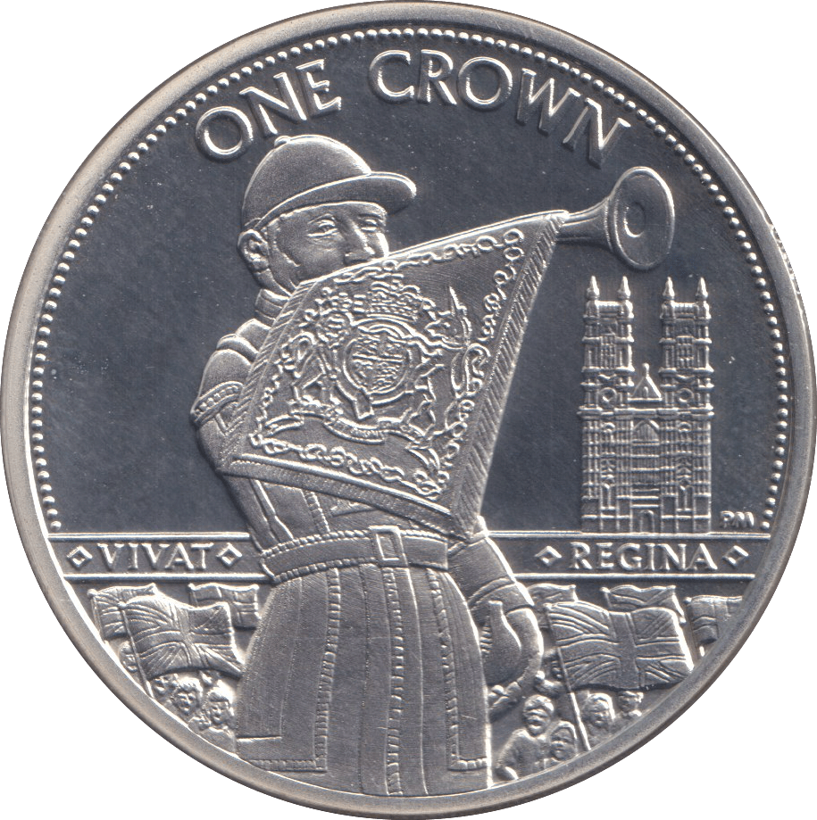 2012 CROWN SILVER PROOF ISLE OF MAN - WORLD COINS - Cambridgeshire Coins