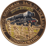 2012 FLYING SCOTSMAN COMMEMORATIVE COIN F243 - WORLD COINS - Cambridgeshire Coins