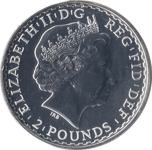 2014 SILVER BRITANNIA ' MULE ' LUNAR OBVERSE TWO POUND COIN ( BU ) - SILVER WORLD COINS - Cambridgeshire Coins