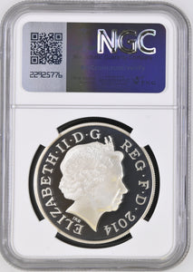 2014 SILVER PROOF PORTRAIT OF BRITAIN BIG BEN ( NGC ) PF69 ULTRA CAMEO - NGC SILVER COINS - Cambridgeshire Coins